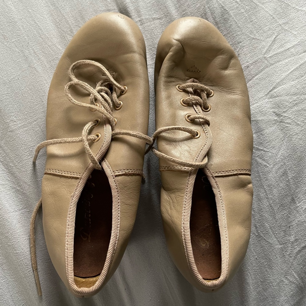 Capezio Womens Tele-Tone Tan Tap Shoes